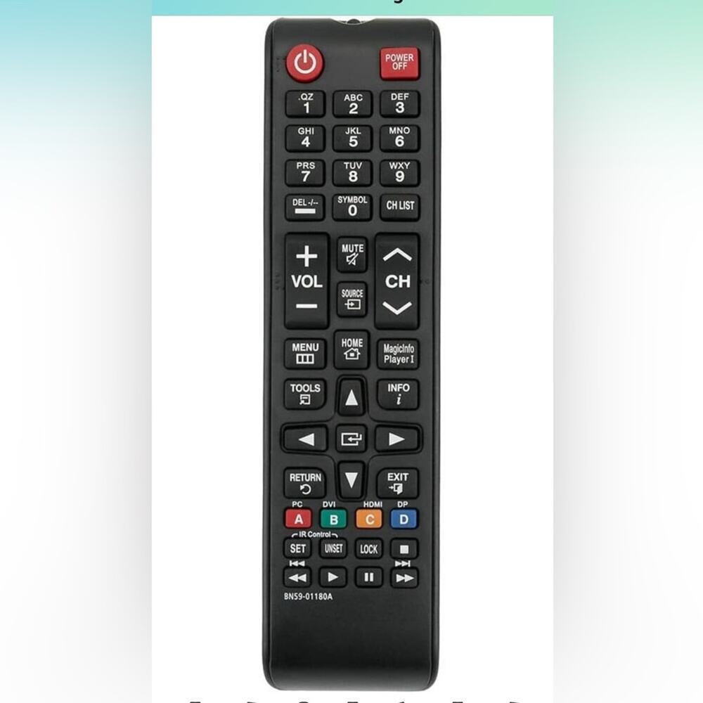 Samsung TV BN59-01180A  Remote Control for DB10D DB22D DB32D DB40D DB48D DB55D